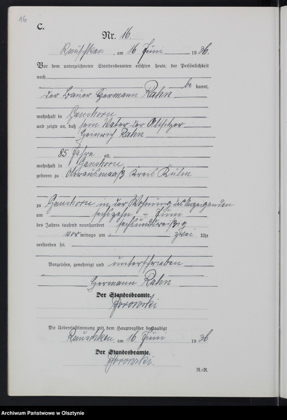 image.from.unit.number "Sterbe-Register /Neben-Register/ Nr 1 - 34"