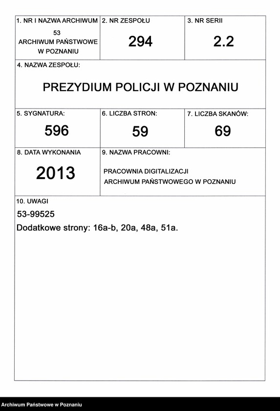 Obraz 1 z jednostki "A. betr. den polnischen Emigranten Josef Felix Bielicki Hauslehrer beim Fürsten Czartoryski"