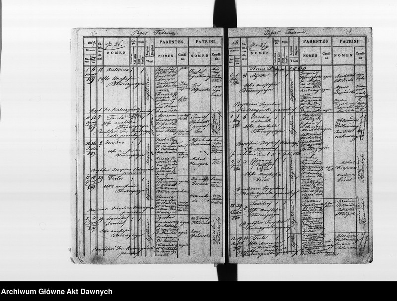 image.from.unit.number "Parafia: Tadanie. Dekanat: Gliniany. Księga metrykalna urodzeń 1845-1887, ślubów 1846-1893 i zgonów 1840-1899 dla wsi Tadanie. Tom XX."