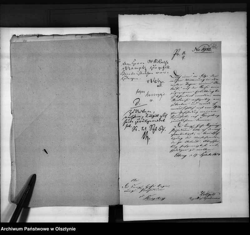 image.from.unit.number "Anstellung des Bezirks-Feldwebels Zillgitt [Friedrich August]"