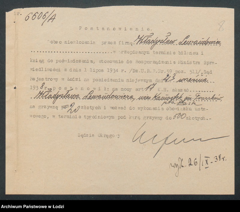 Obraz 10 z jednostki "Władysław Lewandowski- młyn wodny"