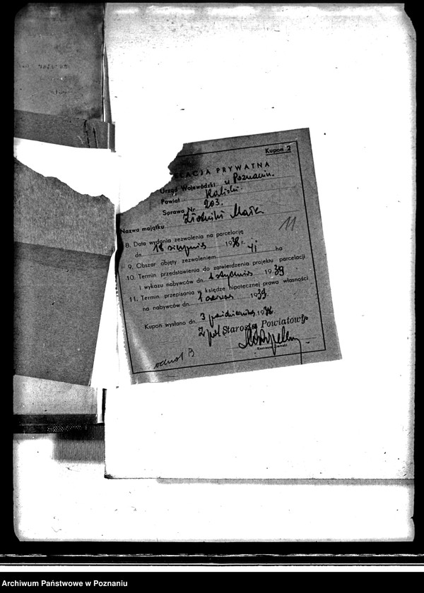 Obraz 15 z jednostki "/Parcelacja prywatna powiat kaliski/"