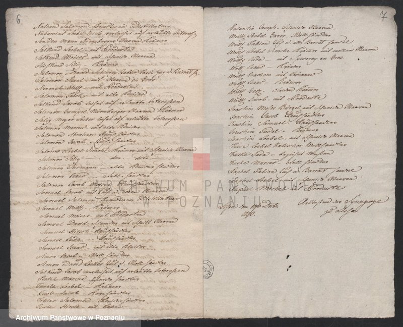 Obraz 5 z jednostki "Register der jüdischen Handelslute; język niemiecki"