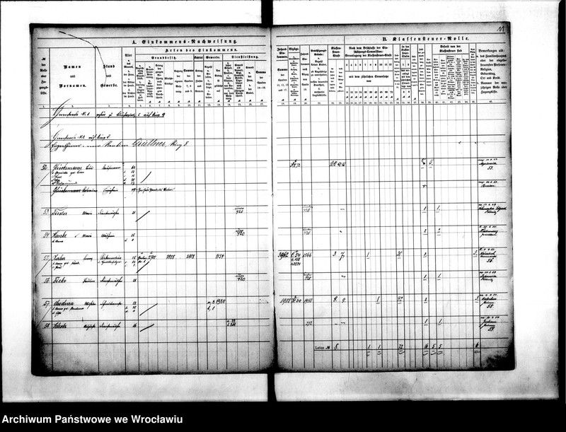 image.from.unit.number "Klassensteuerolle nebst Einkommens Nachweisung"