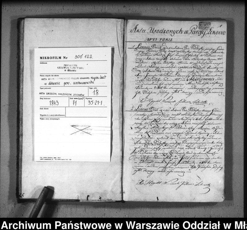 image.from.unit.number "Akta urodzin, małżeństw i zgonów"