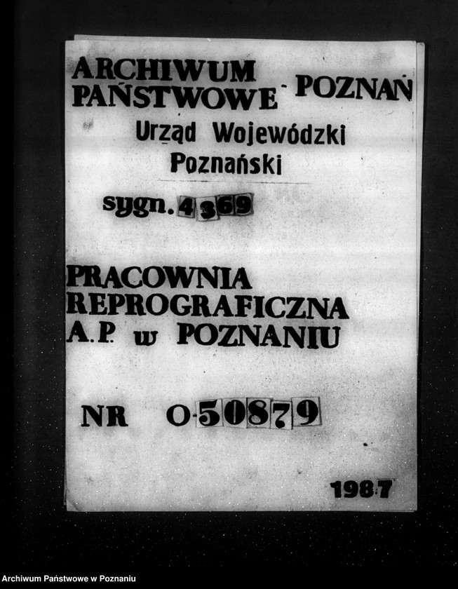 Obraz 1 z jednostki "Gorzelnia rolnicza w Buczu - hr. A. Szołdrskiej, pow. kościański nr woj. kotła 6609"