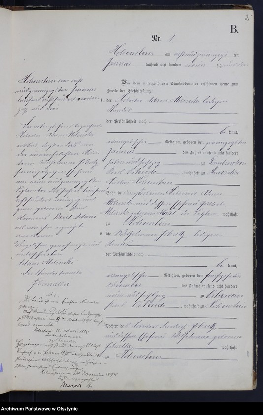 image.from.unit.number "Heiraths-Neben-Register Nr 1 - 15"