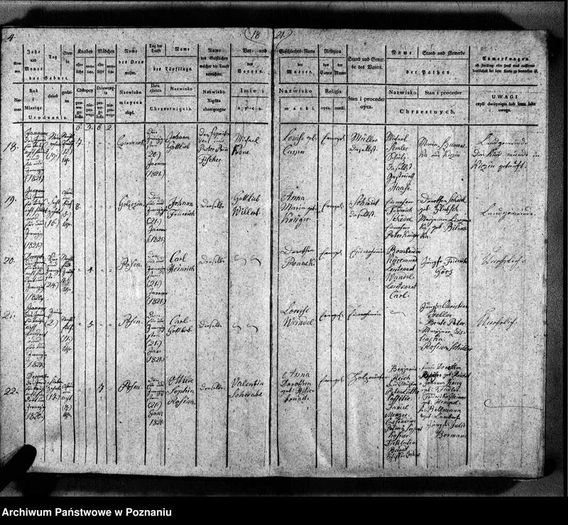 Obraz 7 z jednostki "Duplikat der Getauften, Getrauten, Verstorbenen"