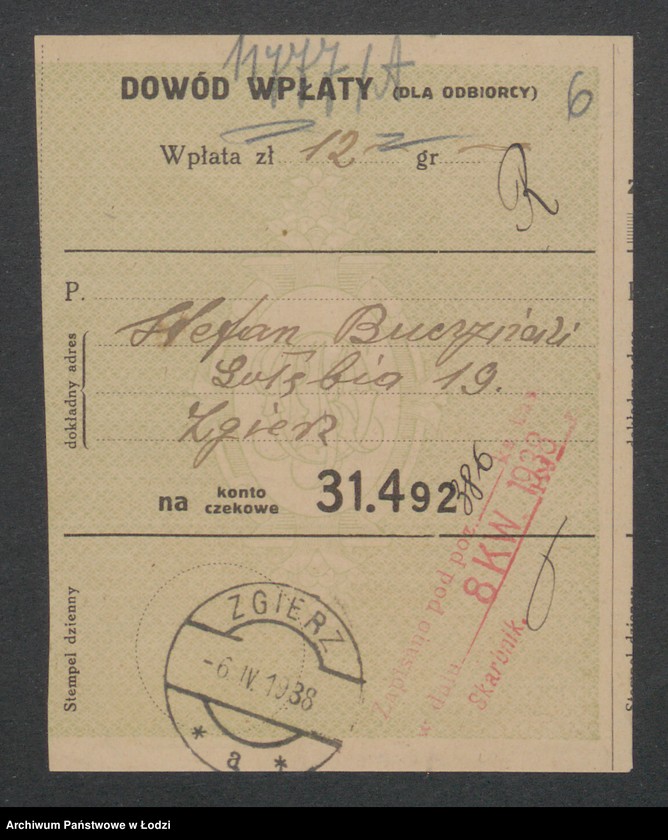 Obraz 8 z jednostki "Stefan Buczyński- drobna sprzedaż artykułów spożywczych w Zgierzu"