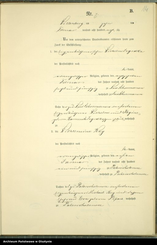 image.from.unit.number "Heiraths-Neben-Register Nr 1 - 51"