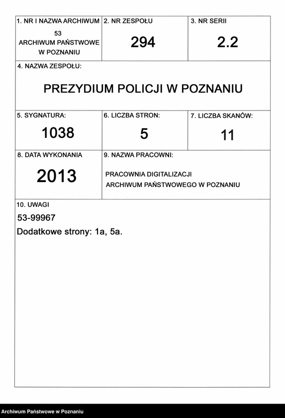 Obraz 1 z jednostki "A. betr. Valerian Przewłocki in Góra"