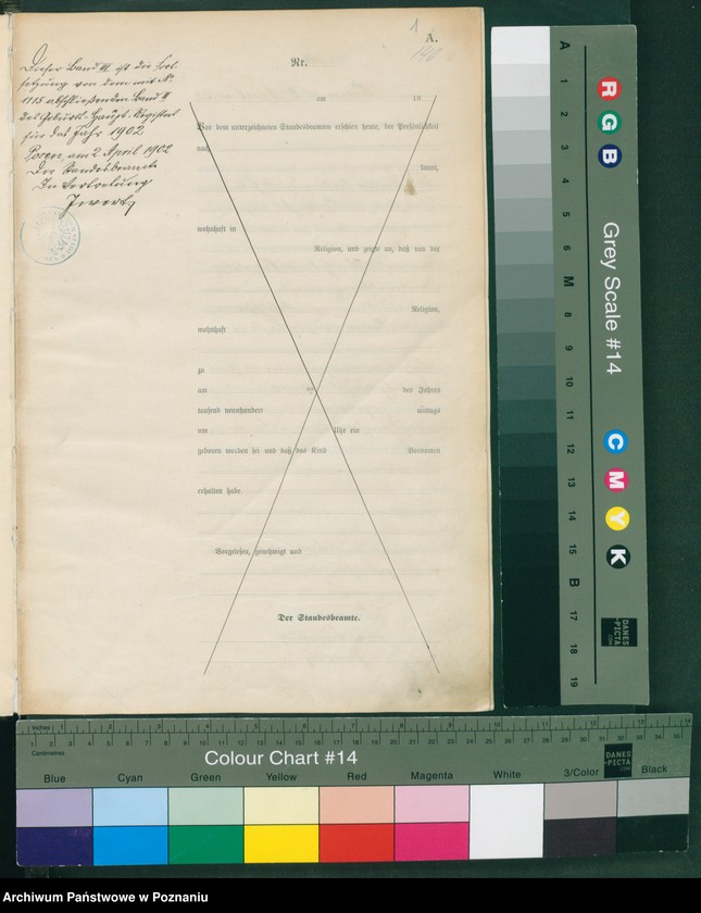 Obraz 4 z jednostki "Księga miejscowa urodzeń t. III"