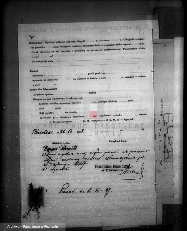 Obraz 11 z jednostki "Majątek Karolewo, pow. obornicki własność Emma Schmidt nr woj. 5977"