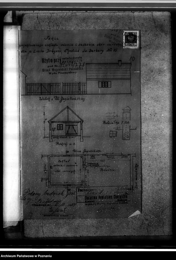 Obraz 15 z jednostki "Zatwierdzenie zakładu przemysłowego /solarni skór/ Emil Draeger w Chodzieży"