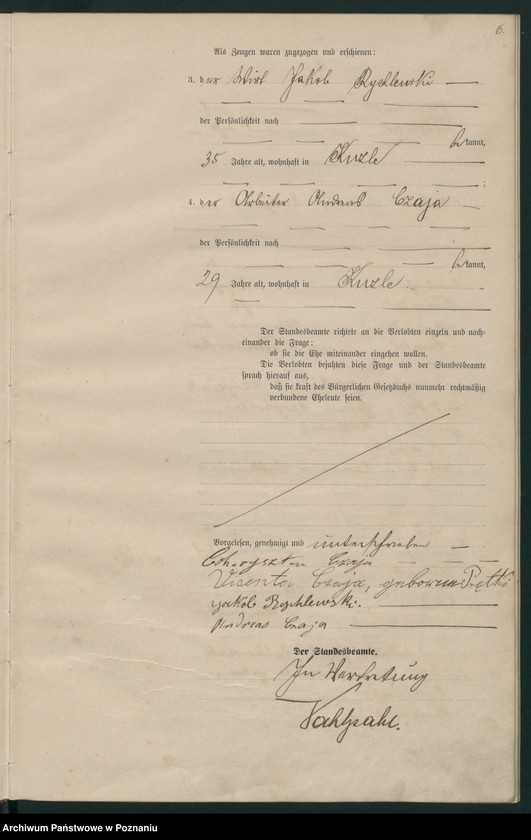 Obraz 9 z jednostki "Heirats-Haupt-Register"