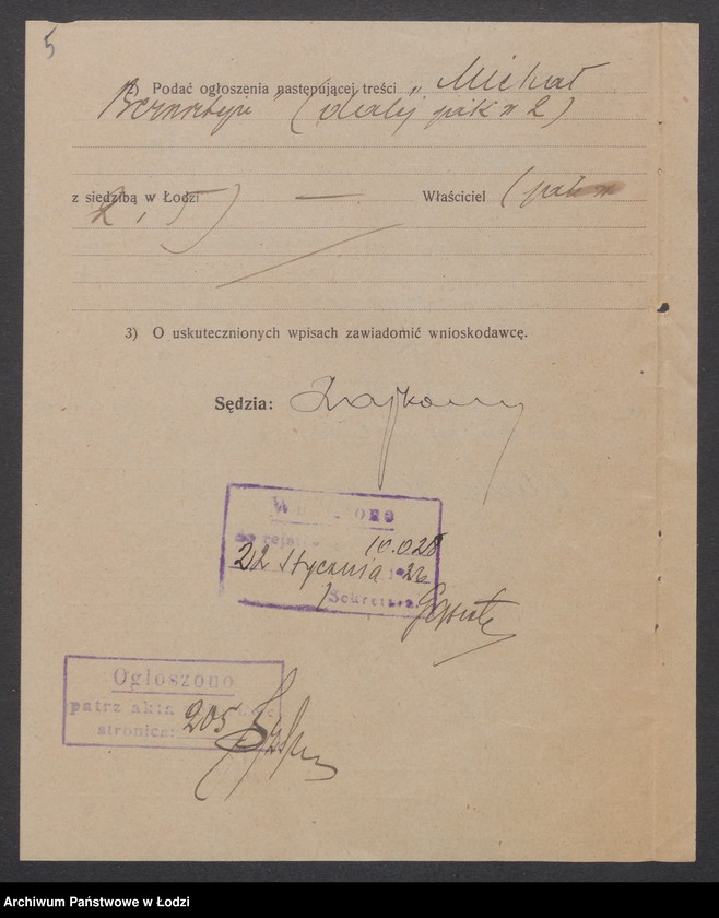 Obraz 7 z jednostki "Michał Bernsztejn – sprzedaż manufaktury i firanek"