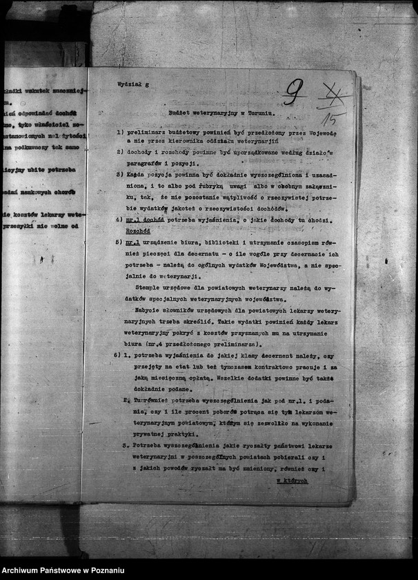 Obraz 19 z jednostki "Budżet weterynaria na rok 1921"