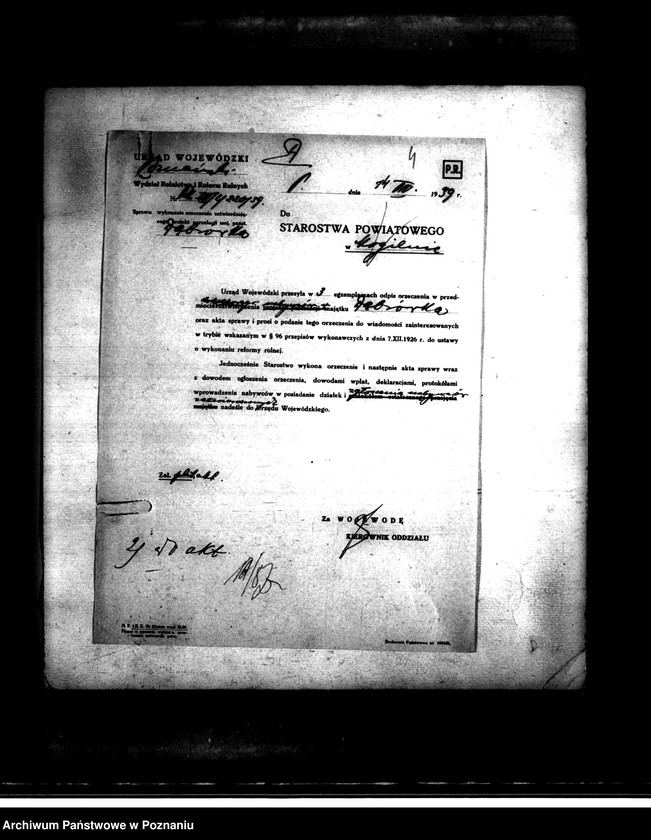 image.from.unit.number "Operat szacunkowy majątku Dąbrówka-Szczeglin powiatu mogileńskiego"