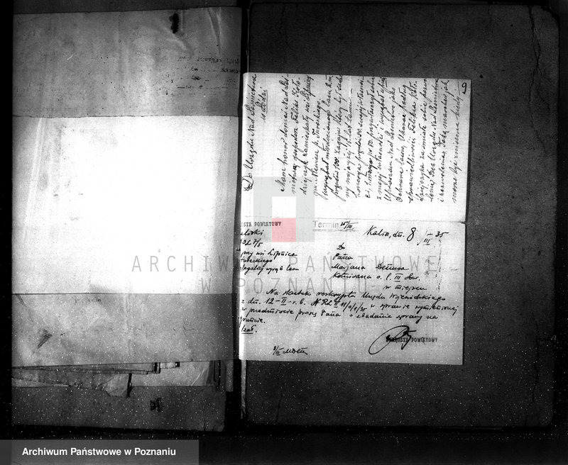 Obraz 13 z jednostki "Gmina Niewiesz powiat turecki /nadzór nad gospodarką leśną/"