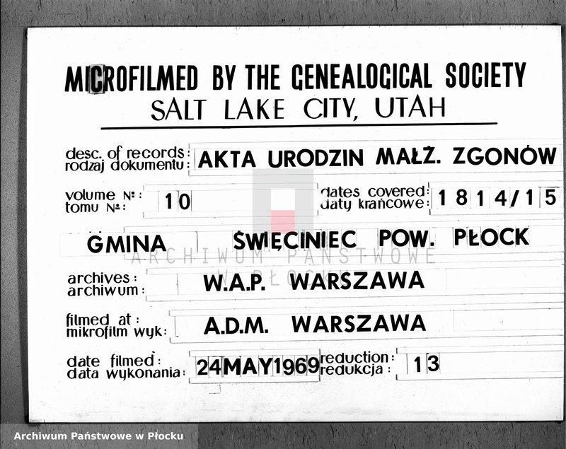 image.from.unit.number "Akta urodzeń, małzeństw i zgonów"