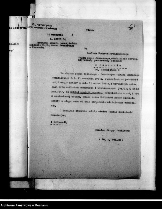 Obraz 10 z jednostki "Prywatna Szkoła Powszechna żeńska Najświętszego Serca Jezusowego- Poznań"