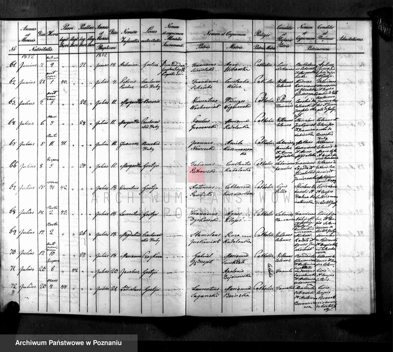 image.from.unit.number "Liber baptisatorum, copulatorum, mortuorum"