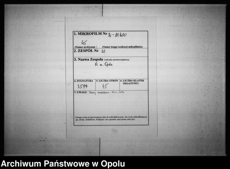 Obraz 2 z jednostki "Acta des Magistrats zu Oppeln von den Fixirten monatlichen Eingaben und der Termins Tabelle"