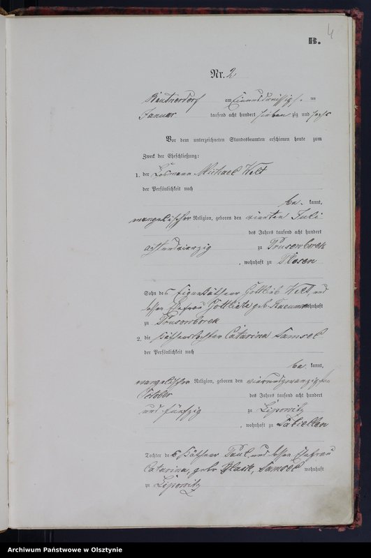 image.from.unit.number "Heiraths-Haupt-Register Nr 1 - 52"