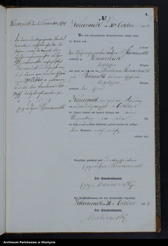 image.from.team "Urząd Stanu Cywilnego w Kurzętniku pow. nowomiejski"