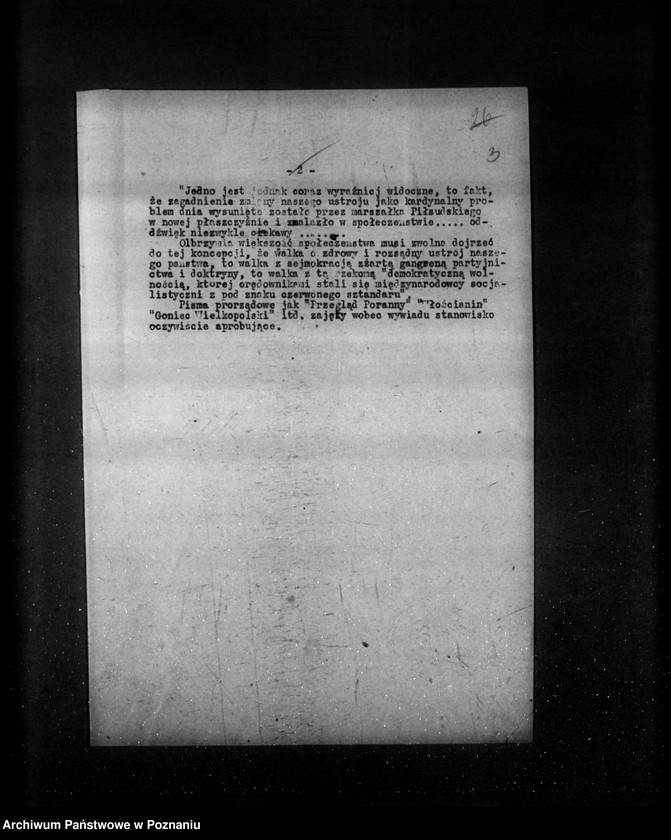Obraz 7 z jednostki "Sprawozdania sytuacyjne tygodniowe za czas od 29 czerwca do 2 sierpnia 1928 r."