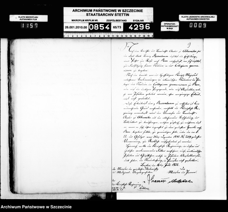 Obraz 9 z jednostki "Verbot des Besuchs auswärtiger Jesuiten-Institute und Zurückweisung jesuitischer Geistlichen und Lehrer und deren Beaufsichtigung"