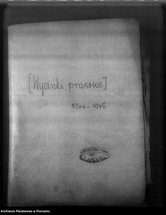 Obraz 4 z jednostki "Wycinki prasowe dotyczące Kraju Warty"
