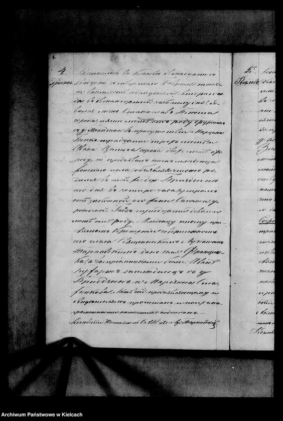 image.from.team "Akta stanu cywilnego Parafii Rzymskokatolickiej w Kozłowie, powiat miechowski"