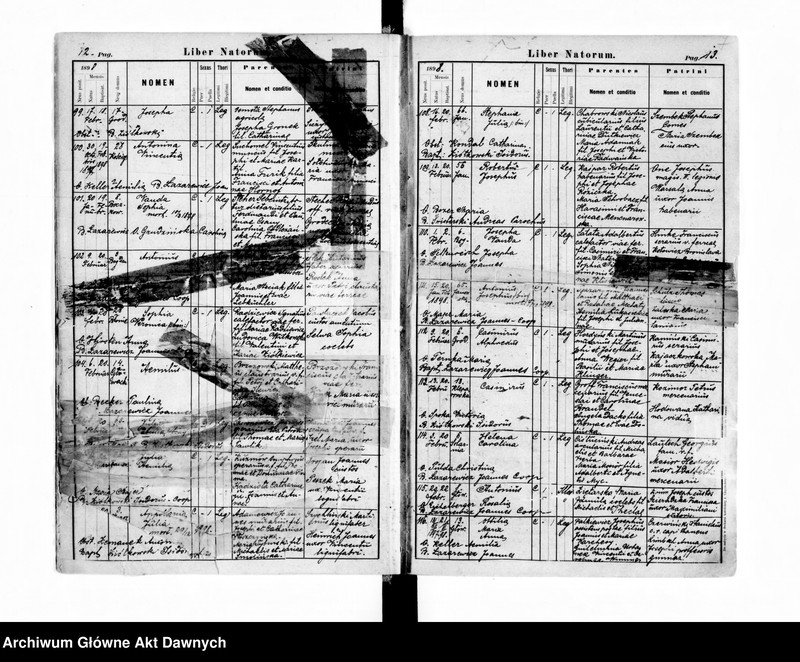 image.from.unit.number "Parafia: Lwów, parafia św. Anny. Dekanat: Lwów. Księga metrykalna urodzeń, ślubów i zgonów dla parafii miejskiej i wsi Kleparów."