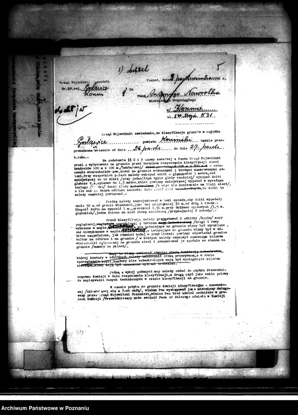 image.from.unit.number "Postępowanie techniczne przy parcelacji majątku Gosławice powiatu konińskiego"