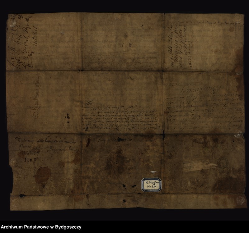 image.from.unit "Mieszko, książe Polaków, na prośbę Mengoza opata i konwentu kościoła św. Jana Ewangelisty w Mogilnie, transumuje i zatwierdza dokument Bolesłwa"