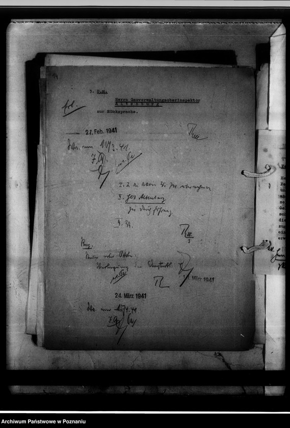 Obraz 18 z jednostki "Gauversuchsanstalt für Pflanzphysiologie Verlegung der Anstalt."