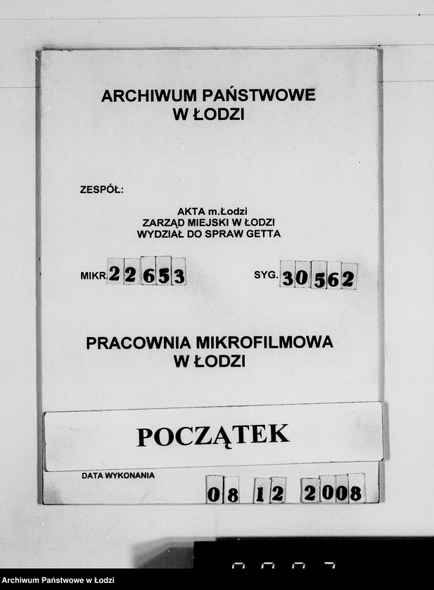 Obraz 1 z jednostki "W. [rachunki za dostawy towarów dla Getta]"