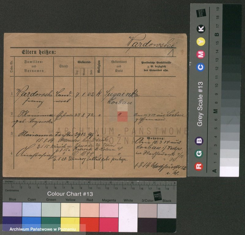 Obraz 5 z jednostki "Wardowski - Warszewski"