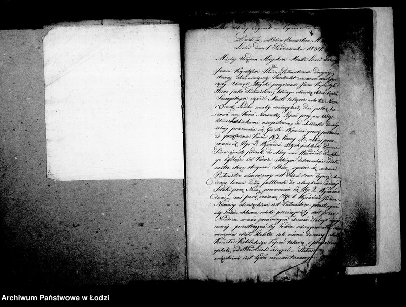 Obraz 11 z jednostki "Akta tyczące się ulokowania półmistrza i zaszłych korespondencji"