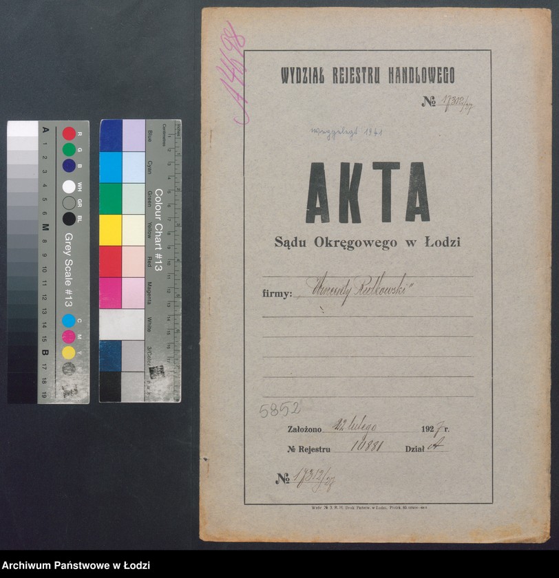 Obraz 2 z jednostki "Wincenty Rutkowski – sklep galanteryjny"