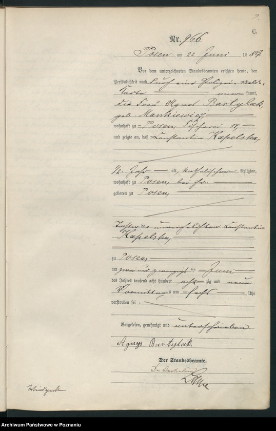 Obraz 12 z jednostki "Księga zgonów t. III"