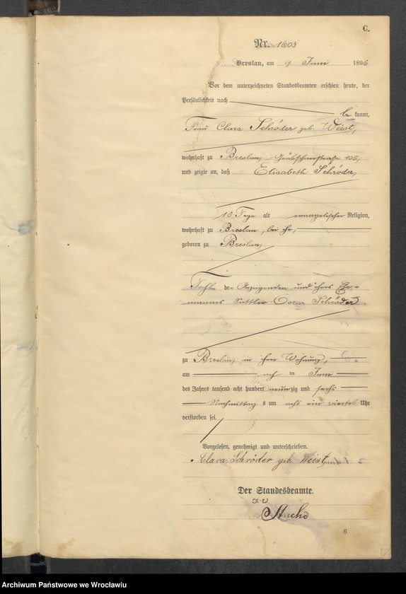 image.from.unit.number "Sterbe-Haupt-Register Breslau II 1896 Band 5"