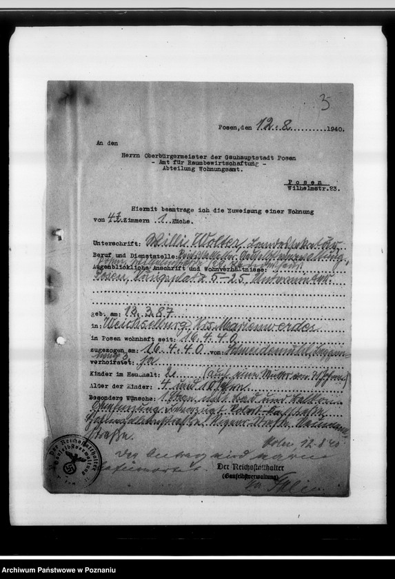 Obraz 7 z jednostki "Wohnungsfürsorge und Büroraumbeschaffung."