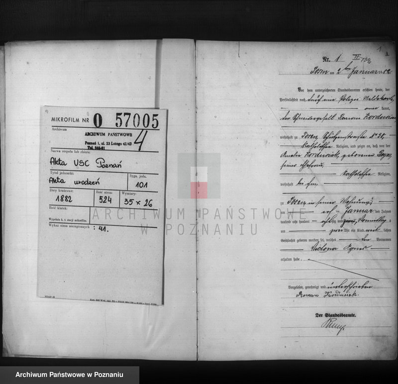 image.from.unit.number "Księga urodzeń t. I"