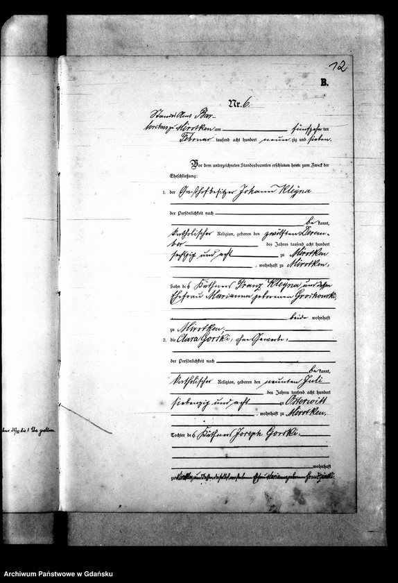 image.from.unit.number "Księga małżeństw"