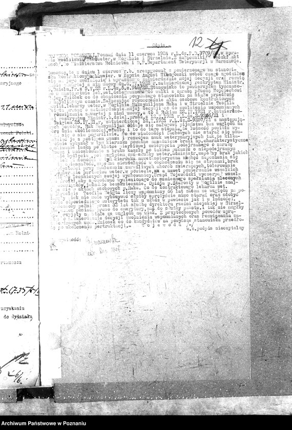 Obraz 16 z jednostki "Pow. lekarz Weterynaryjny Strzelno"