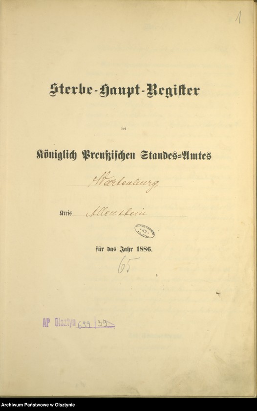 image.from.unit.number "Sterbe-Haupt-Register Nr 1 - 185"