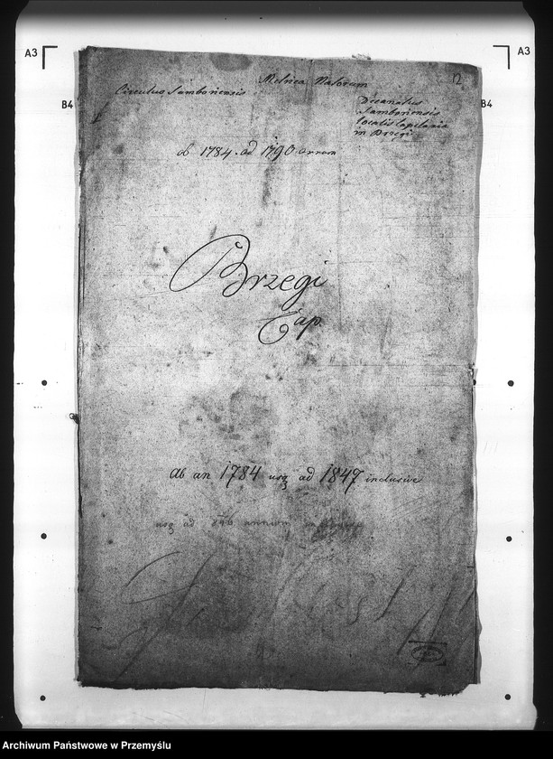Obraz 16 z jednostki "[Kopie ksiąg metrykalnych parafii Brzegi (dekanat Sambor)]"