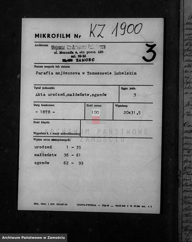 image.from.unit.number "Akta urodzeń, małżeństw, zgonów"
